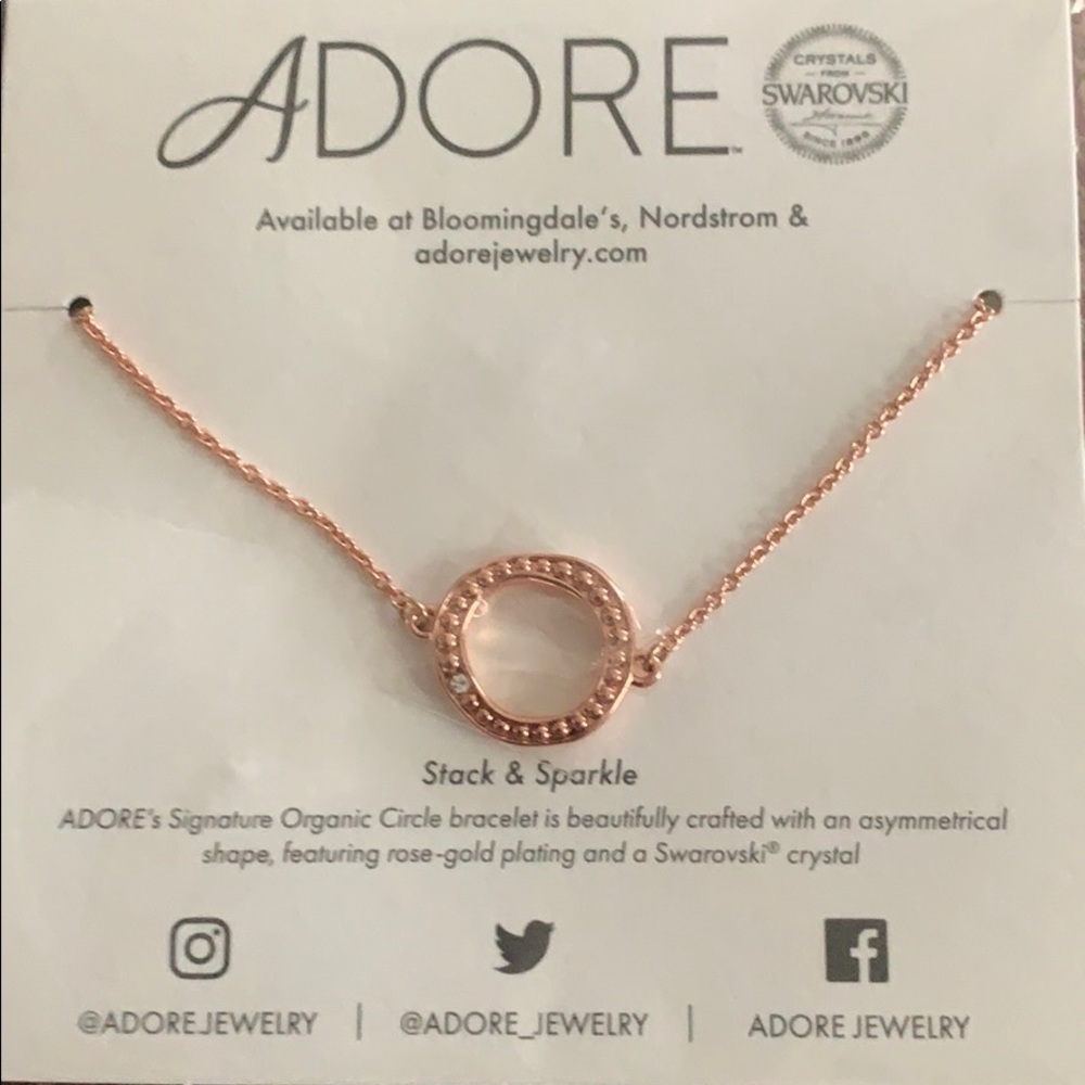 Adore Organic Circle Bracelet